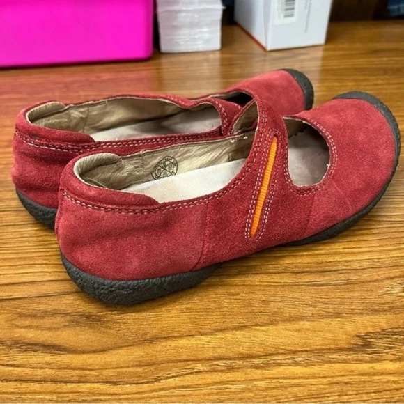 Keen Red Mary Jane Shoes Size 6 - Picture 5 of 10